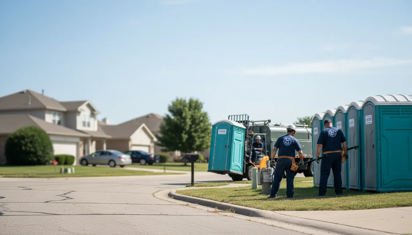 Porta Potty Rental in Fishers, IN near me